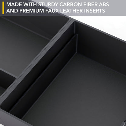 Lower Center Console Organizer | Tesla Model S / Tesla Model X 2021-2026