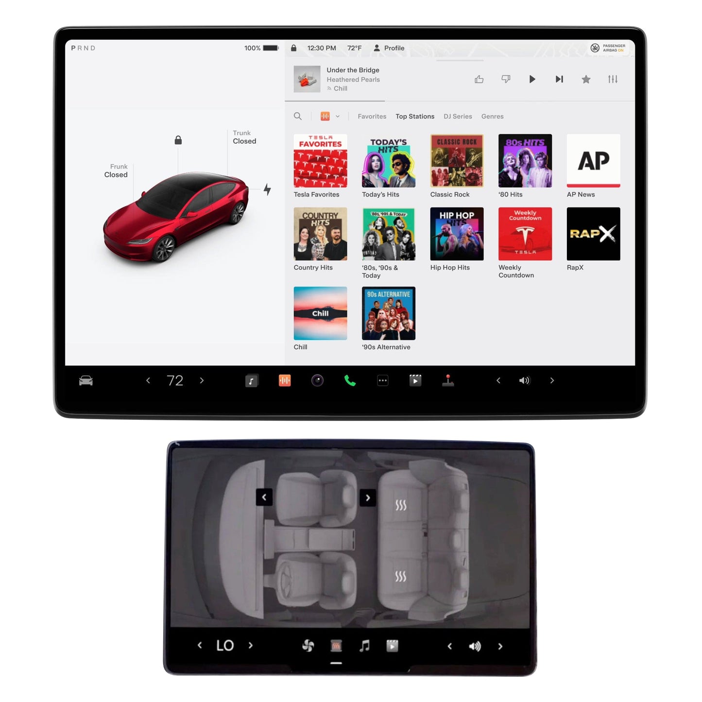 Screen Protectors | 2026+ Tesla Model Y Juniper and 2024+ Tesla Model 3 Highland 9H PET Ultra Tough