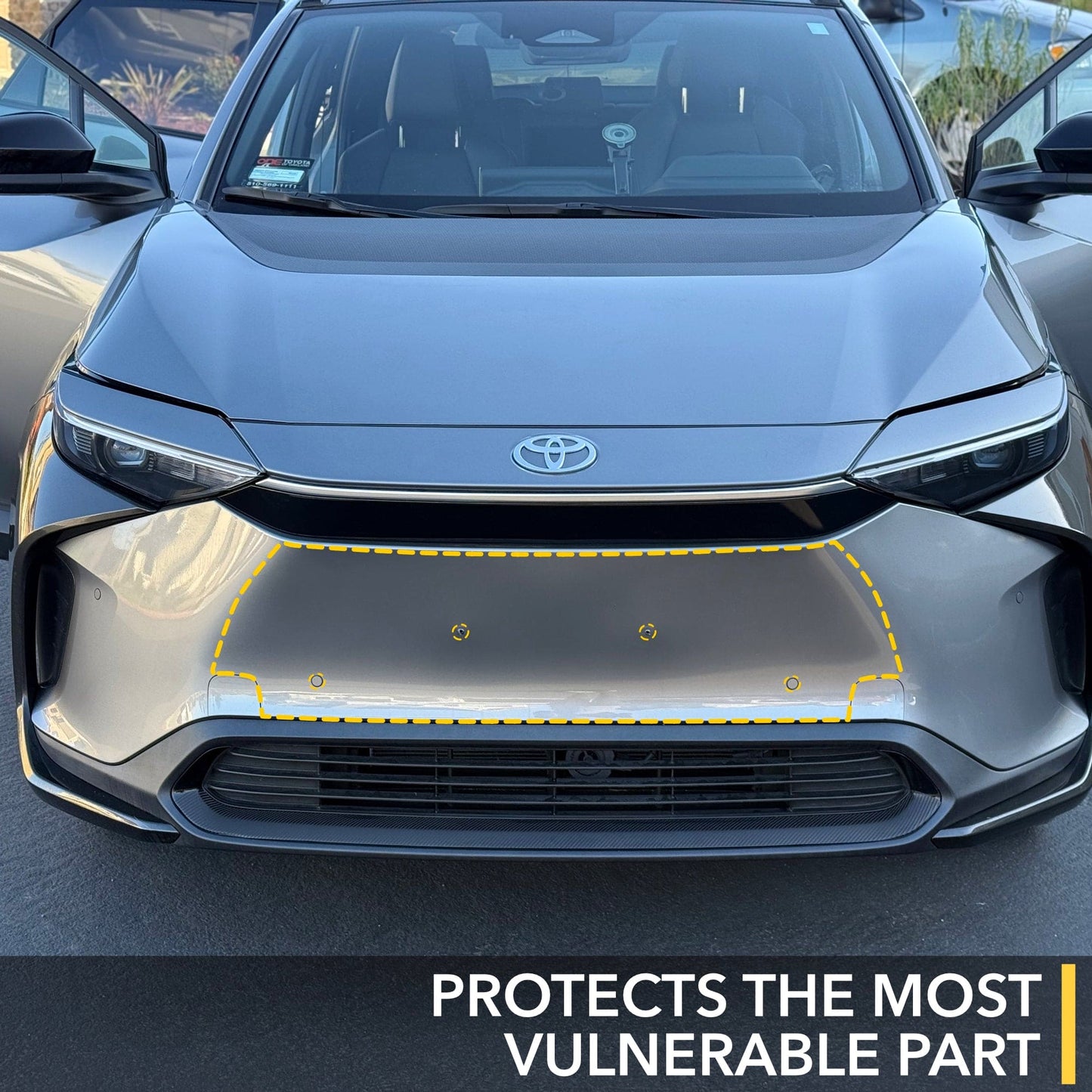 Mini Bumper PPF | Toyota bZ4X 2024-2025 - Paint Protection Film Cover