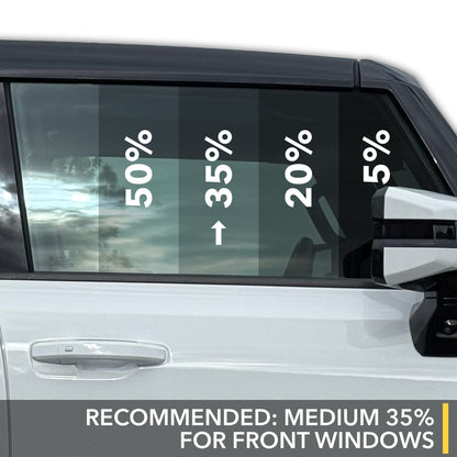 Nano Ceramic Windows Tint | GMC Hummer EV 2023-2026 - Nano Ceramic IR Film