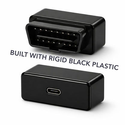 OBD to USB-C Adapter | Slim Car Power Charger from OBD Port