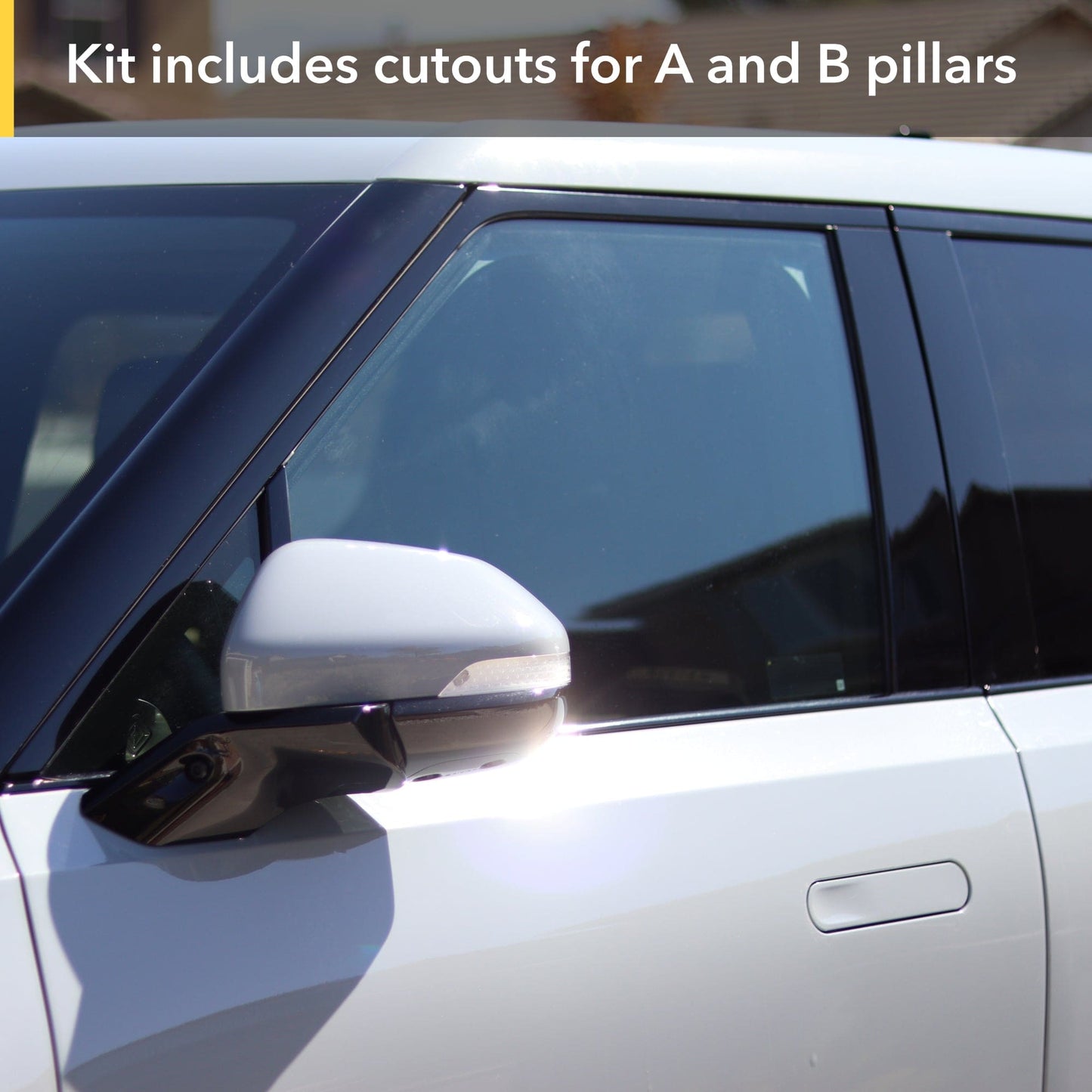 Pillars PPF | Paint Protection Film for Rivian R1T/R1S 2021-2026