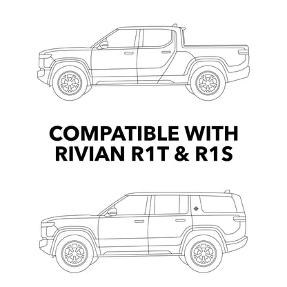Pillars PPF | Paint Protection Film for Rivian R1T/R1S 2021-2026