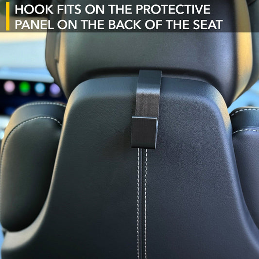 Seat Back Hooks | Bag Hanger Hooks for Cadillac LYRIQ / OPTIQ