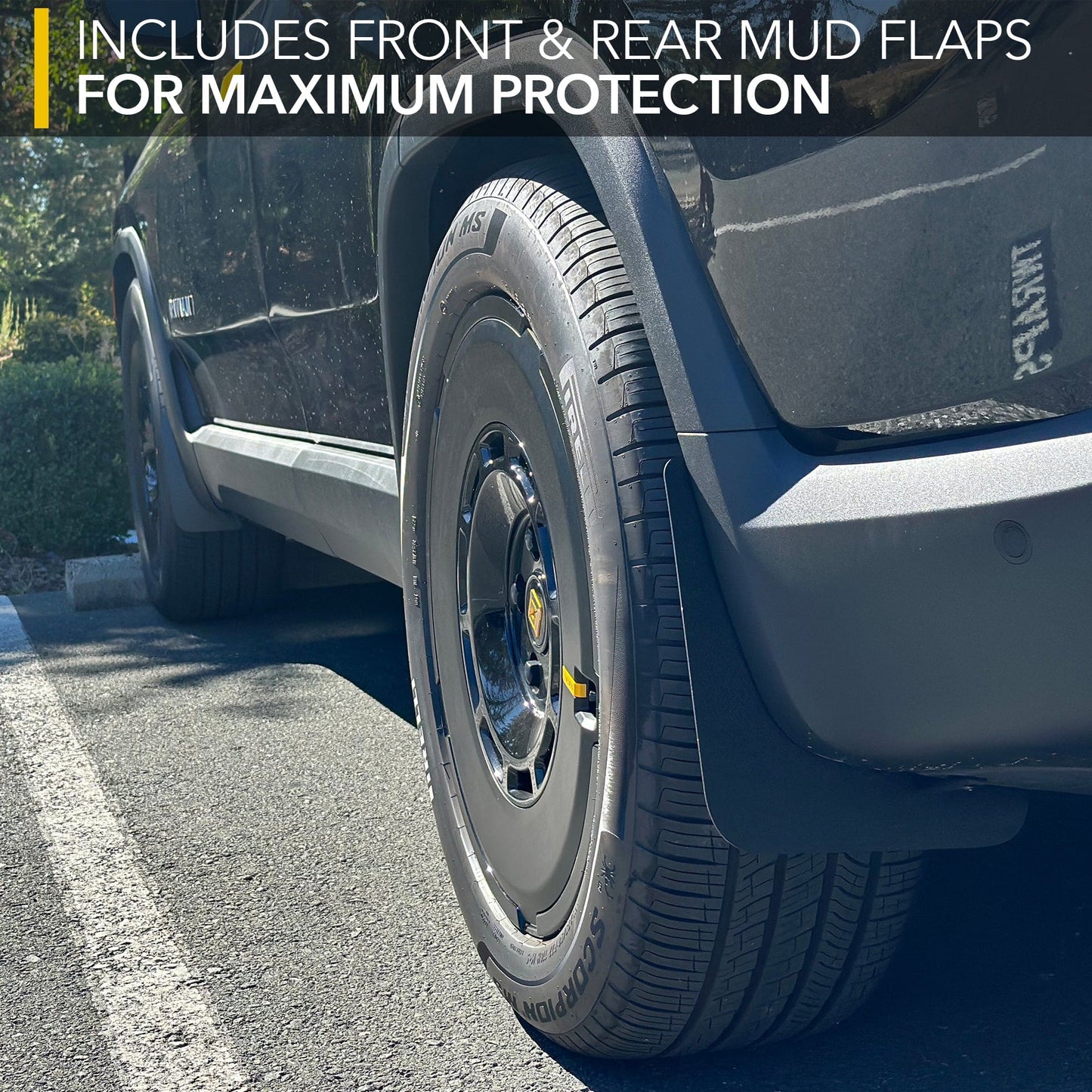 Slim Mud Flaps | for Rivian R1T/R1S 2021-2026