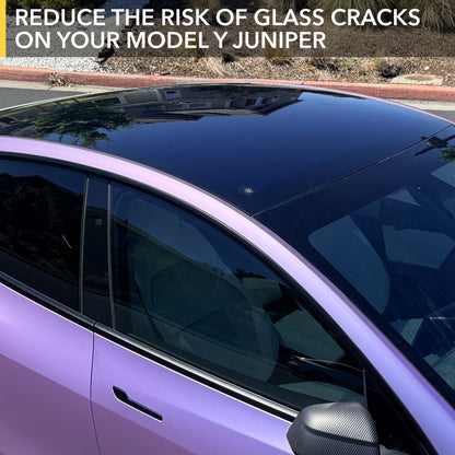 Sunroof Protection Film | Rock Chips, UV & IR Defense for Tesla Model Y Juniper