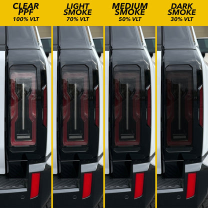 Tail Lights Smoke Tint PPF | GMC Hummer EV SUV 2023-2026