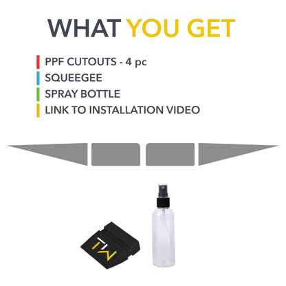 Tail Lights Smoke Tint PPF | Toyota bZ4X 2024-2025