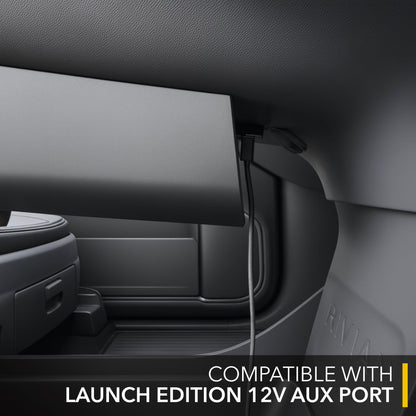 Under Screen Tray | Glovebox Style Organizer for Rivian R1S & Rivian R1T