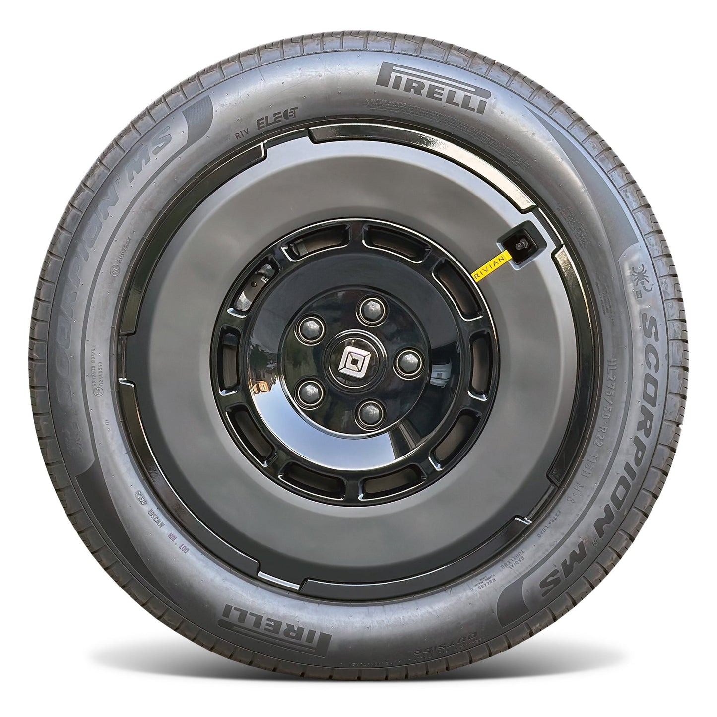 Wheels Vinyl Covers | Spokes Color Wrap Chrome Delete for Rivian R1T & Rivian R1S