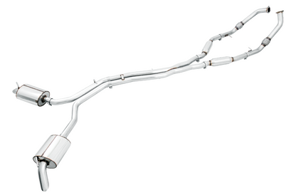 AWE Tuning Touring Edition Exhaust for Audi B9 SQ5 - Non-Resonated - No Tips (Turn Downs) 3020-31022