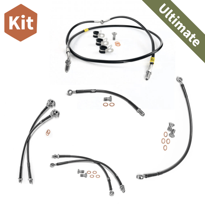 Ultimate - Stainless Line Kit (Early Car)