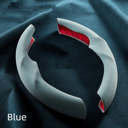 Ultra-thin Alcantara Steering Wheel Cover for Model 3 / Y | TESERY