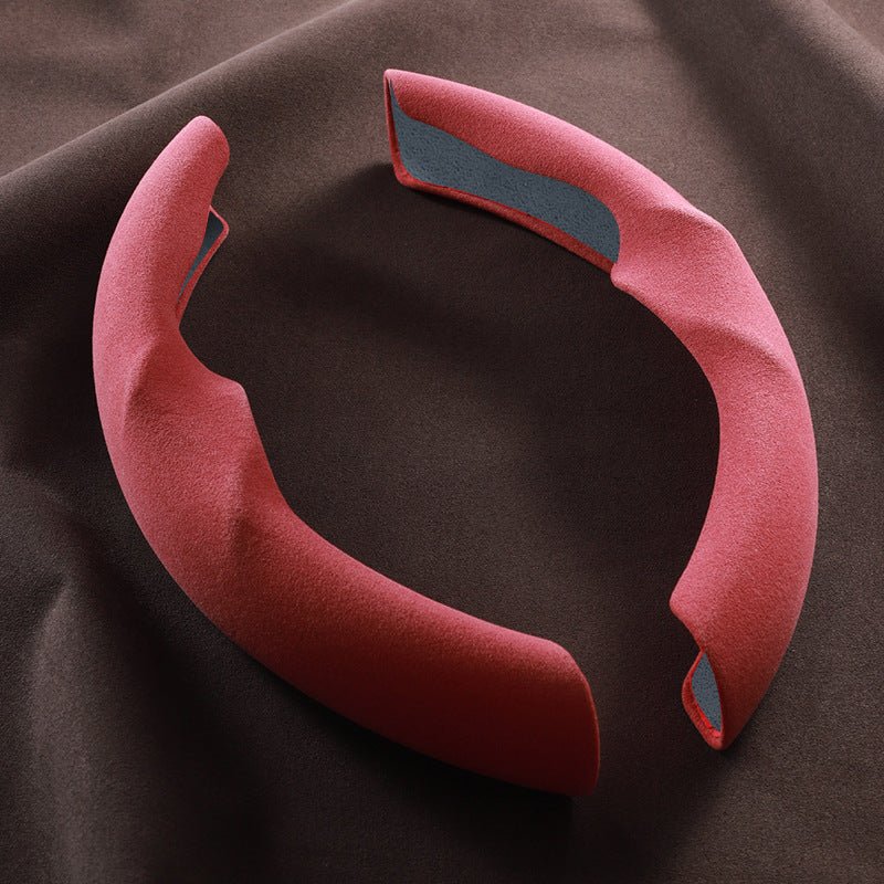 Ultra-thin Alcantara Steering Wheel Cover for Model 3 / Y | TESERY