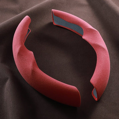 Ultra-thin Alcantara Steering Wheel Cover for Model 3 / Y | TESERY