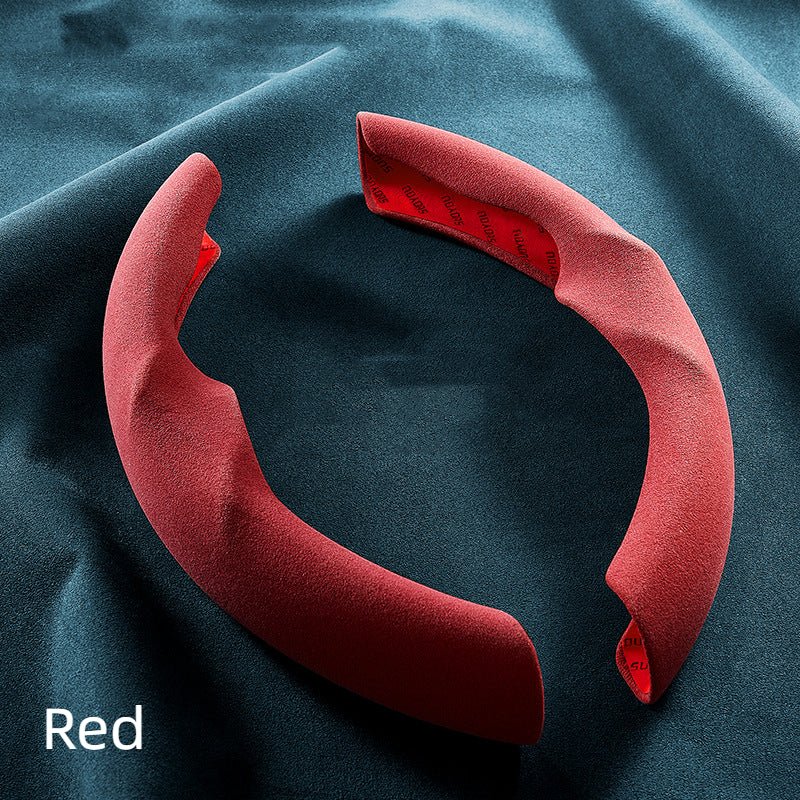 Ultra-thin Alcantara Steering Wheel Cover for Model 3 / Y | TESERY