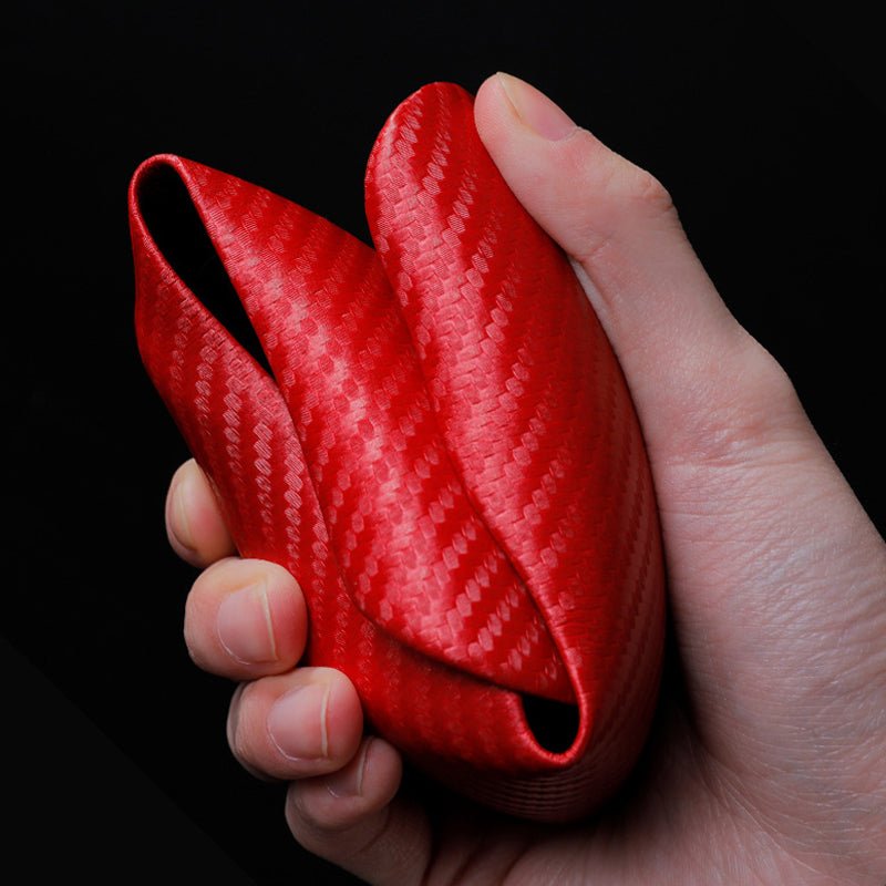 Ultra-thin Carbon Fiber Pattern Steering Wheel Cover for Tesla Model 3/ Y