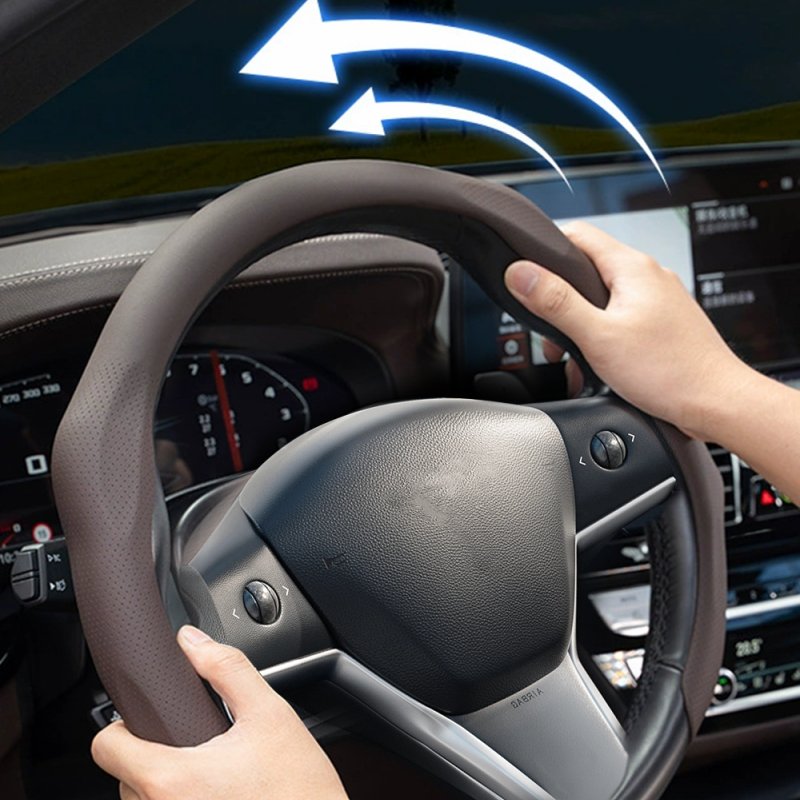 Ultra-thin Steering Wheel Cover for Tesla Model 3/Y/X/S