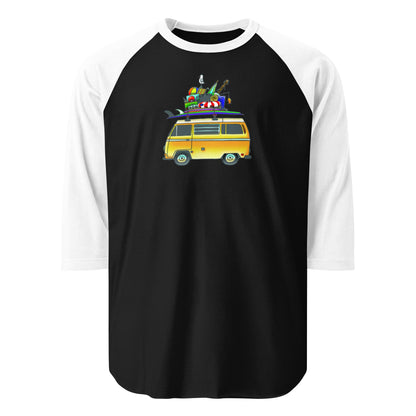 RAD Bus Raglan Baseball T-Shirt