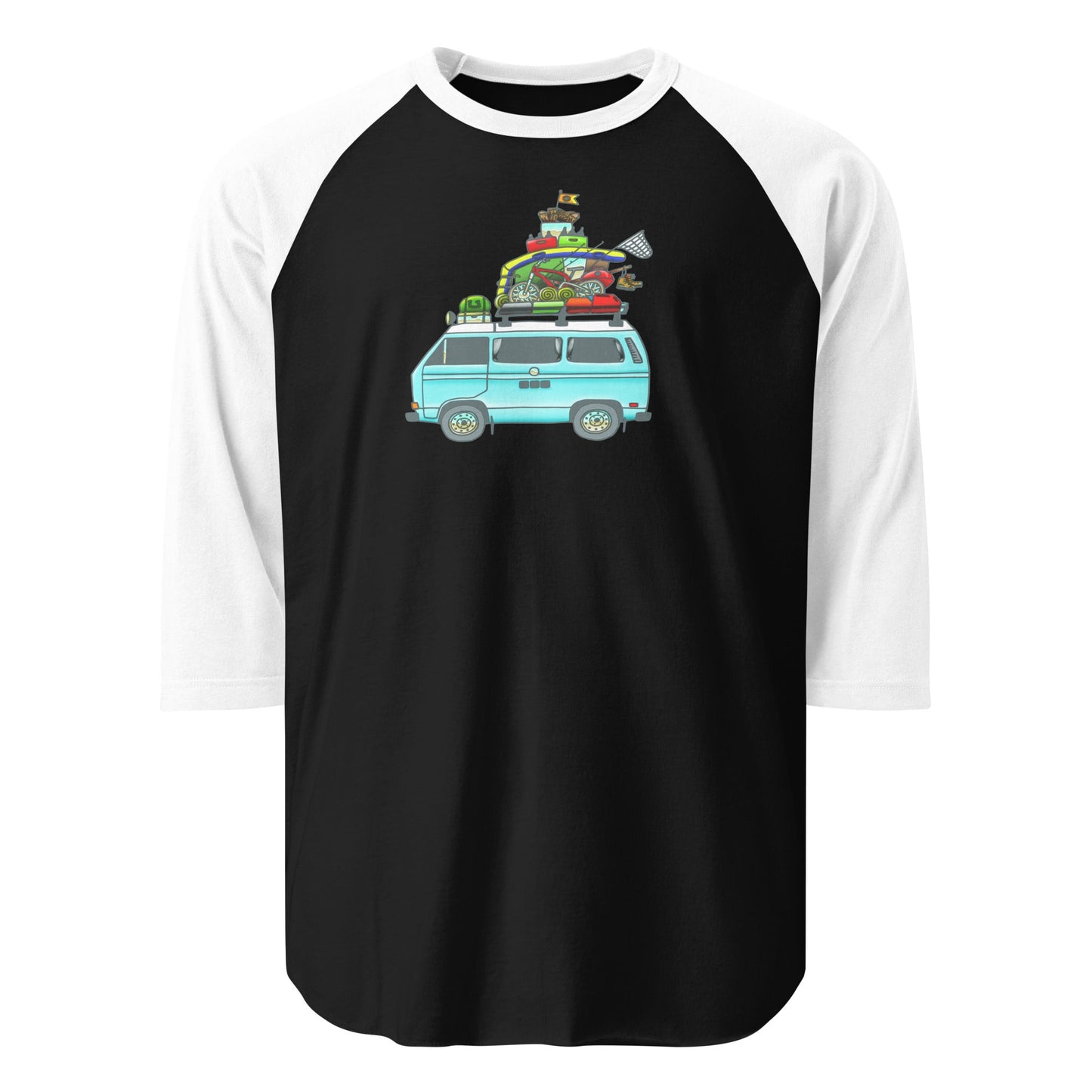 RAD Vanagon Raglan Baseball T-Shirt