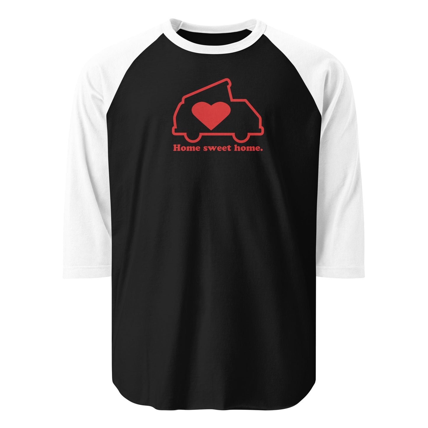 Home Sweet Home Raglan Baseball T-Shirt