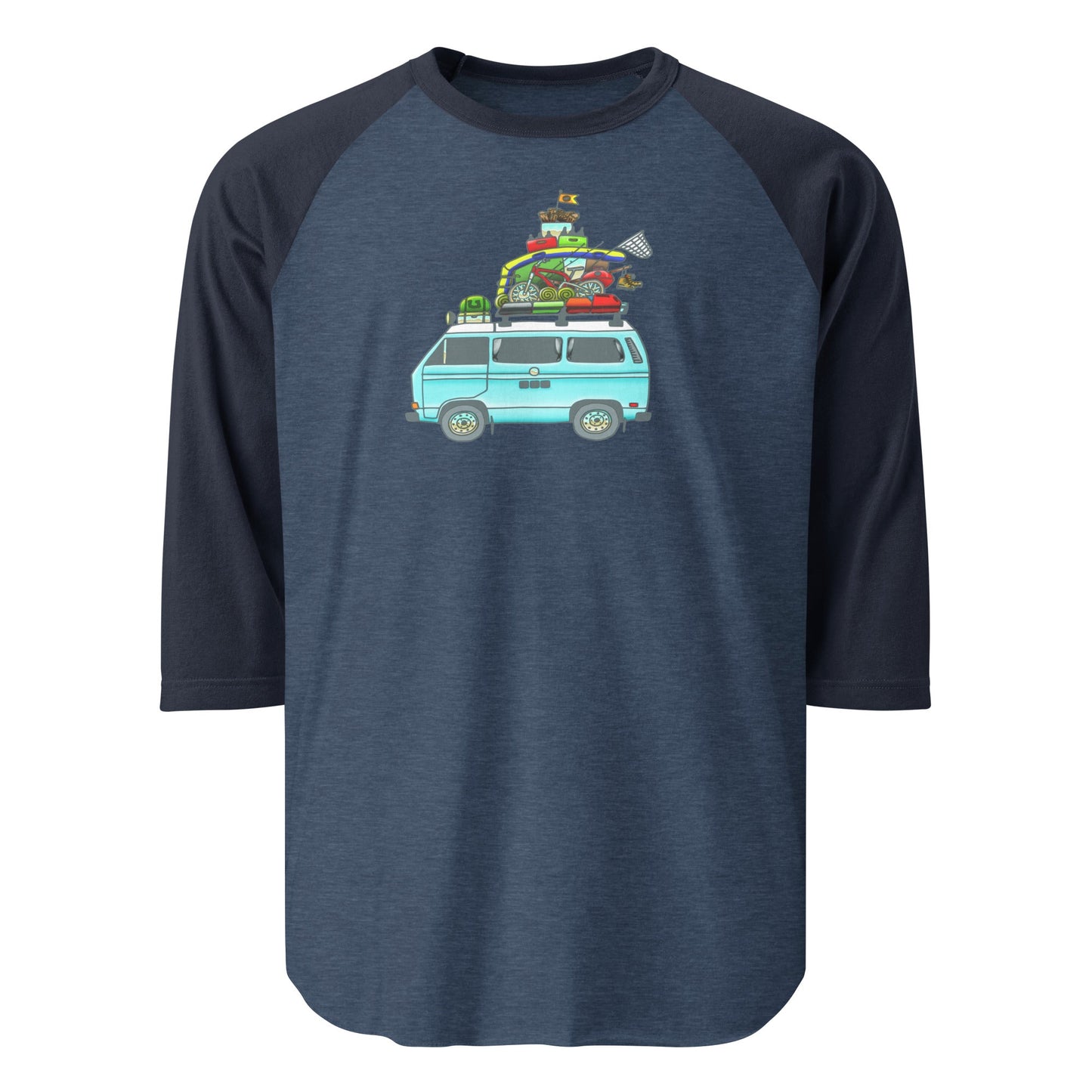 RAD Vanagon Raglan Baseball T-Shirt