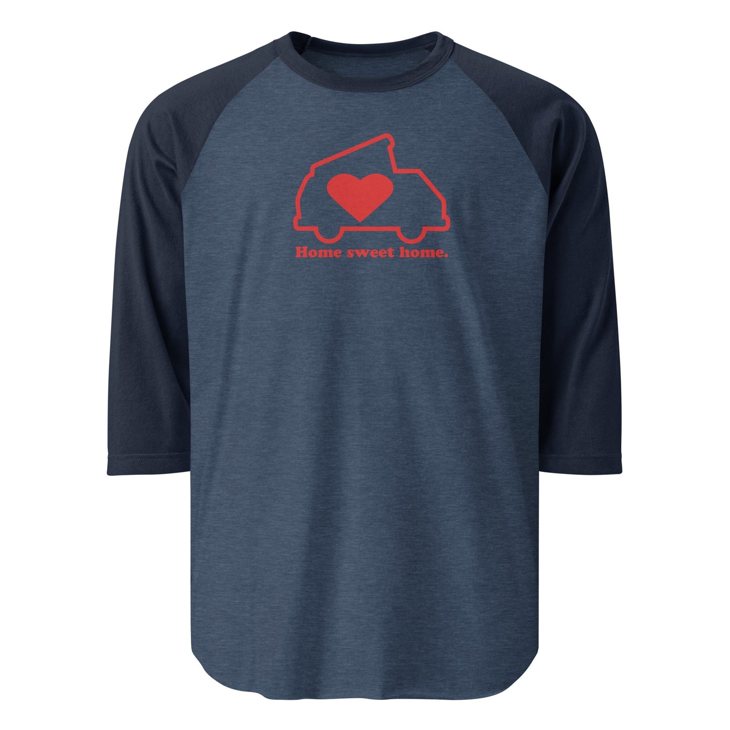 Home Sweet Home Raglan Baseball T-Shirt