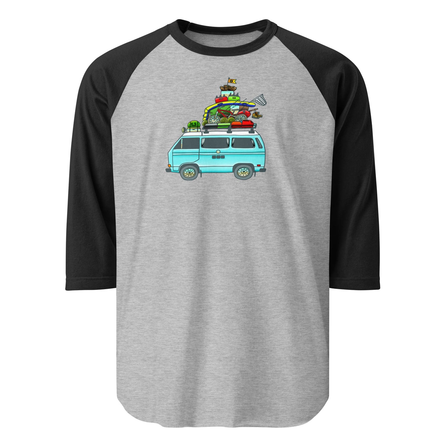 RAD Vanagon Raglan Baseball T-Shirt
