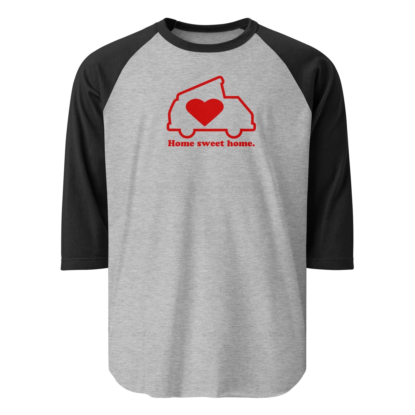 Home Sweet Home Raglan Baseball T-Shirt