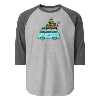 RAD Vanagon Raglan Baseball T-Shirt