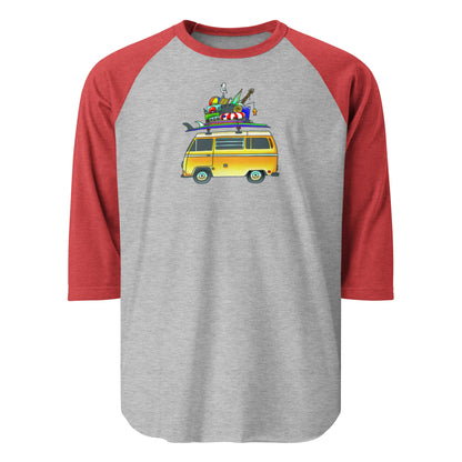 RAD Bus Raglan Baseball T-Shirt