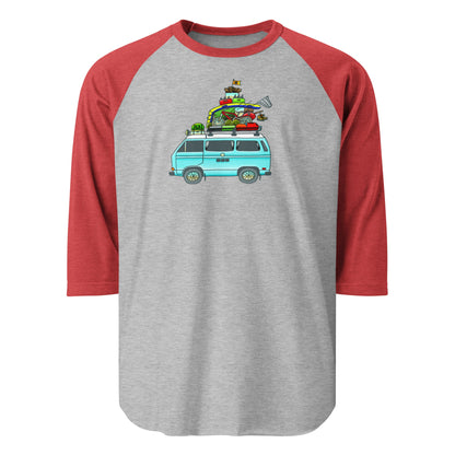 RAD Vanagon Raglan Baseball T-Shirt