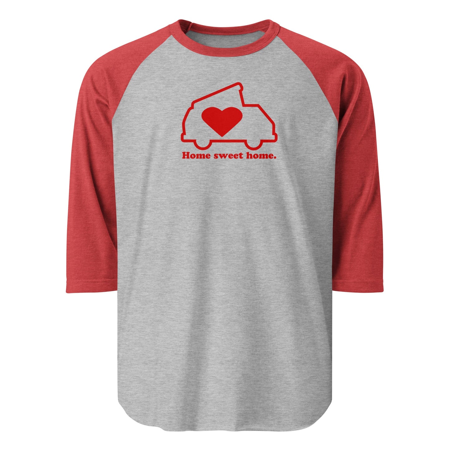 Home Sweet Home Raglan Baseball T-Shirt
