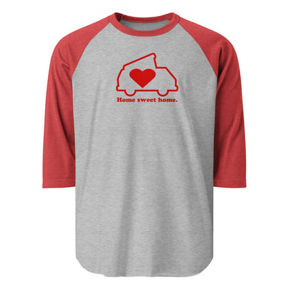 Home Sweet Home Raglan Baseball T-Shirt