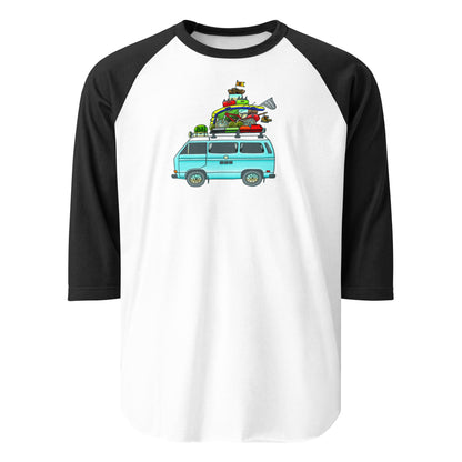 RAD Vanagon Raglan Baseball T-Shirt