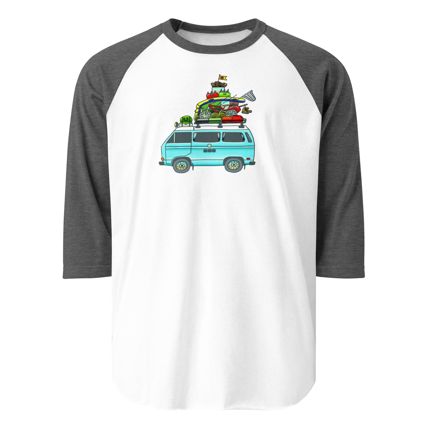 RAD Vanagon Raglan Baseball T-Shirt