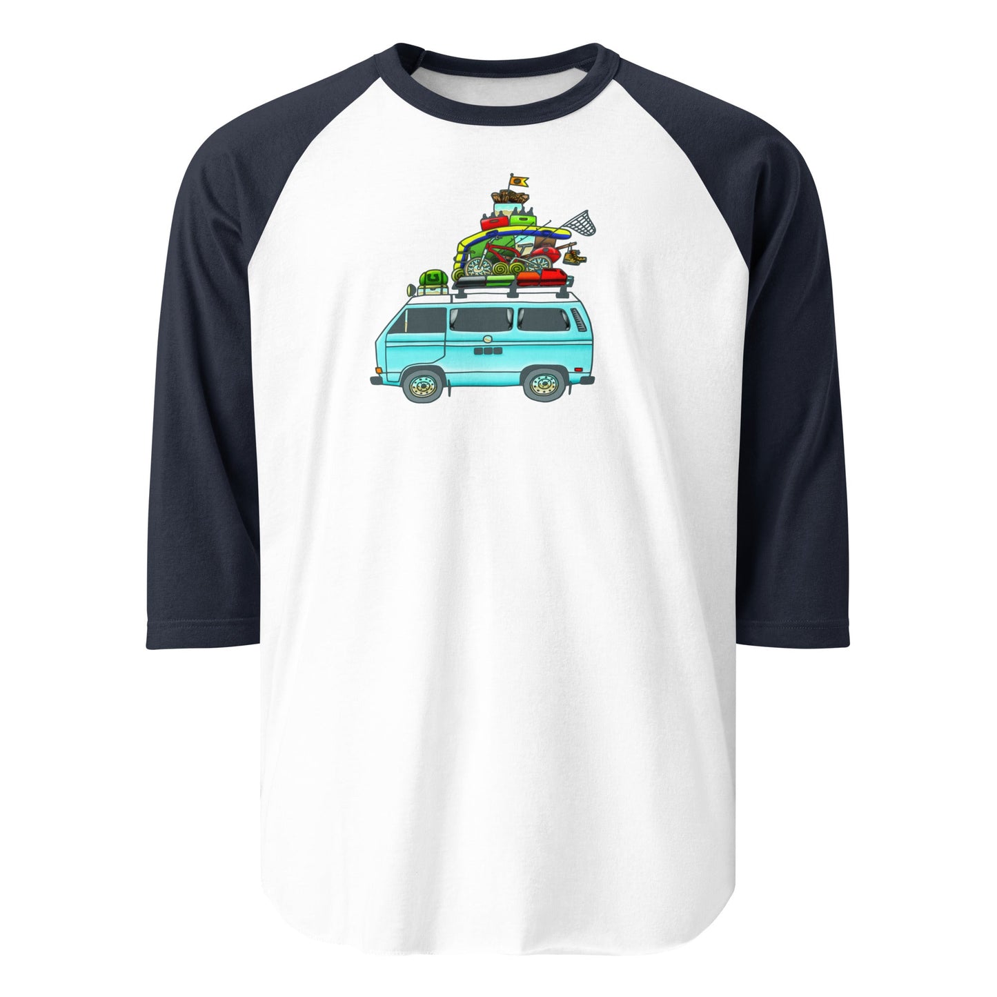 RAD Vanagon Raglan Baseball T-Shirt