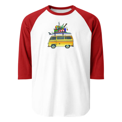 RAD Bus Raglan Baseball T-Shirt