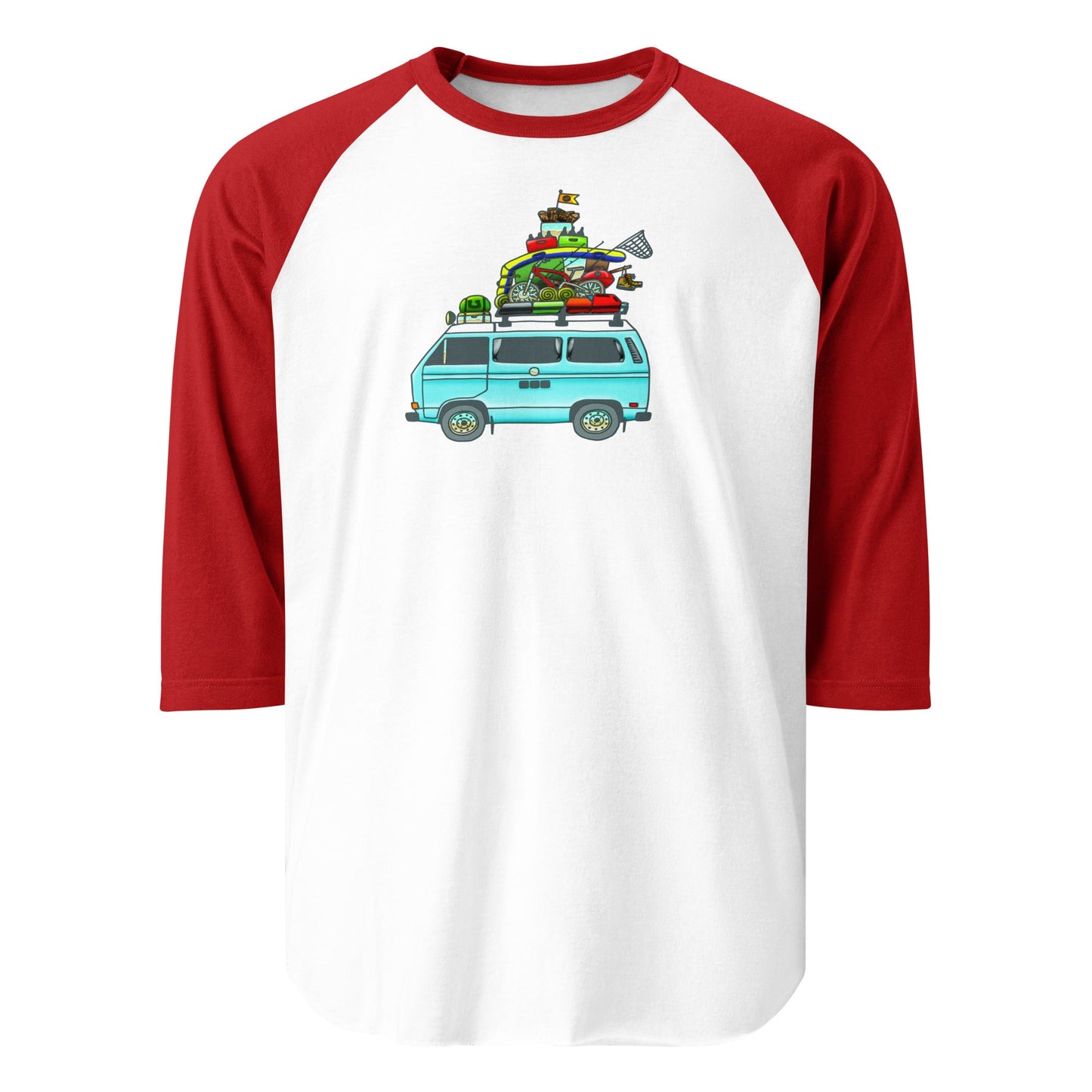 RAD Vanagon Raglan Baseball T-Shirt