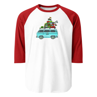 RAD Vanagon Raglan Baseball T-Shirt