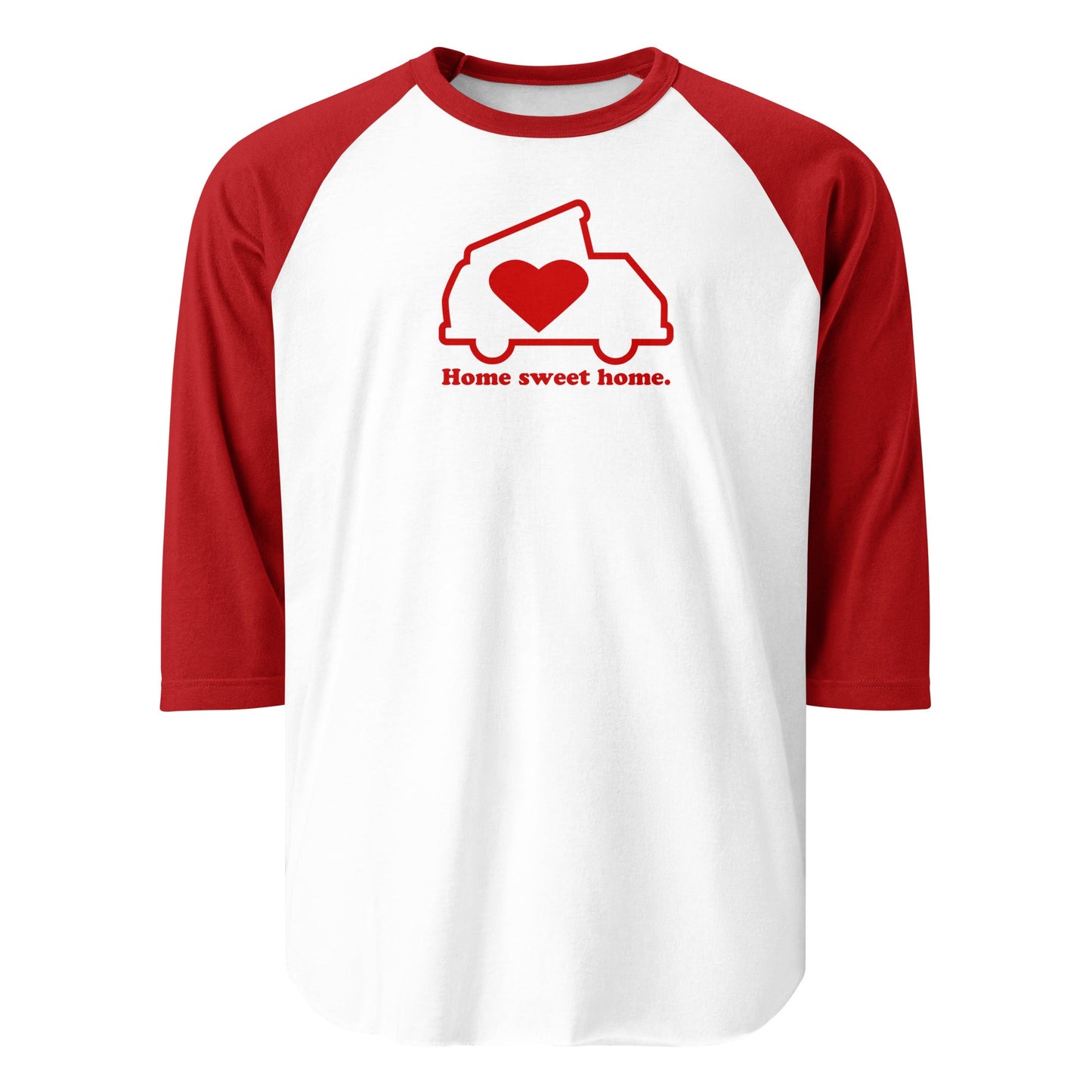 Home Sweet Home Raglan Baseball T-Shirt