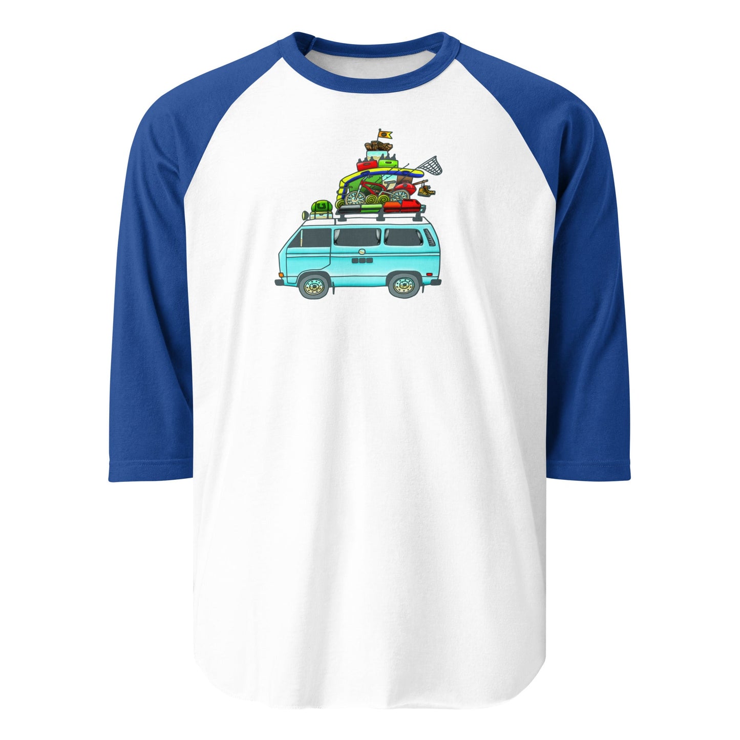 RAD Vanagon Raglan Baseball T-Shirt