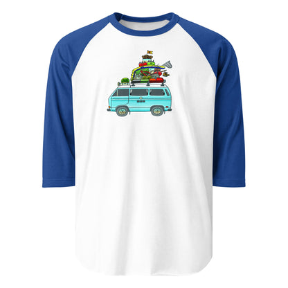 RAD Vanagon Raglan Baseball T-Shirt