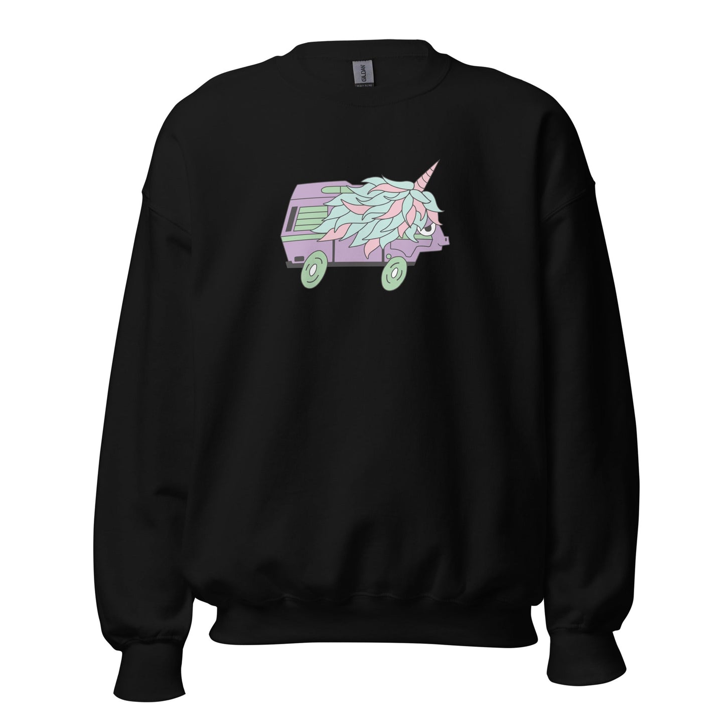 High-Top Hazel Unicorn Unisex Sweatshirt