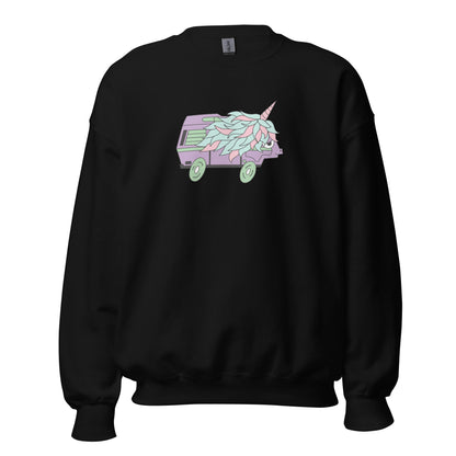 High-Top Hazel Unicorn Unisex Sweatshirt