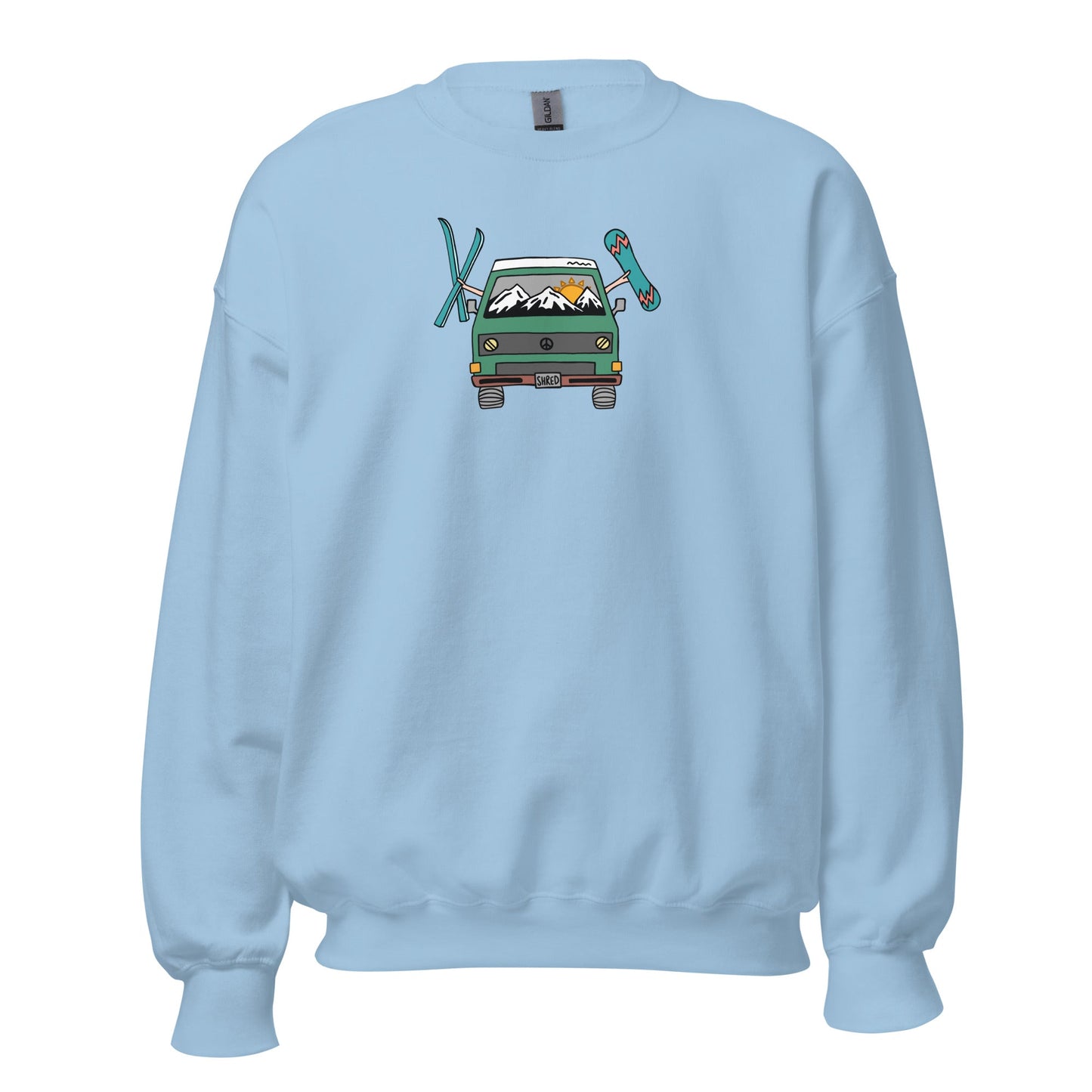 Shred Van Unisex Sweatshirt
