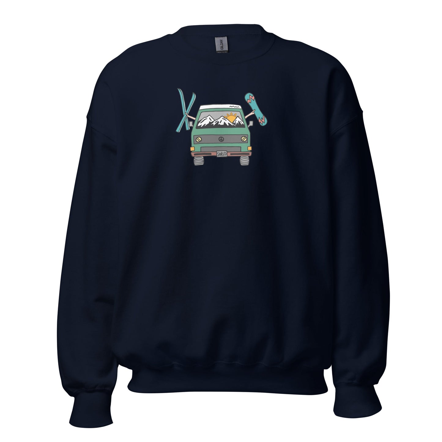 Shred Van Unisex Sweatshirt