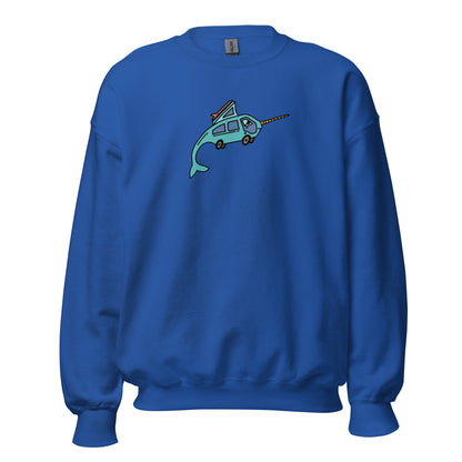 Narwhal Ned Unisex Sweatshirt