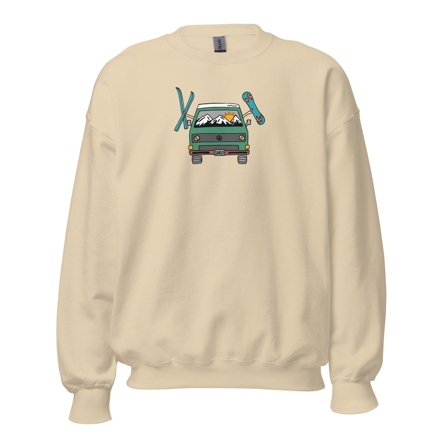 Shred Van Unisex Sweatshirt
