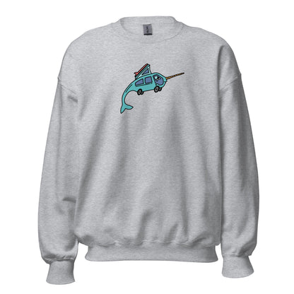 Narwhal Ned Unisex Sweatshirt